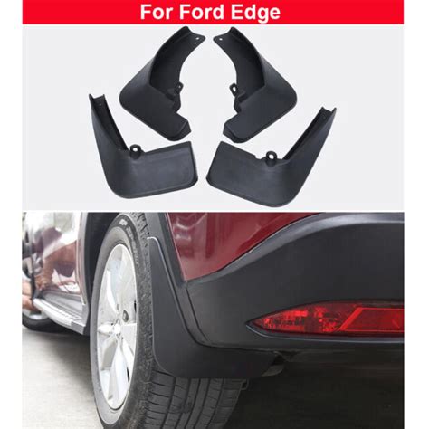 4pcs Car Mud Flaps Splash Guard Fenders Mudguard For Ford Edge 2015