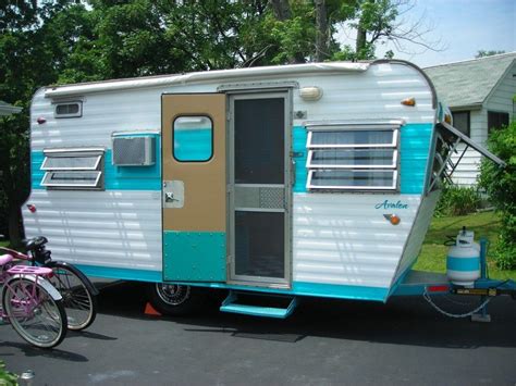 20 Turquoise Painted Camper Exterior Inspirations Go Travels Plan