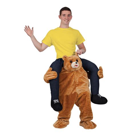 Carry Me Teddy Bear Adult Costume Adult One Size Ebay