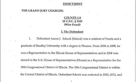 Former Congressman Aaron Schock Indicted For Fraud Theft Of Government