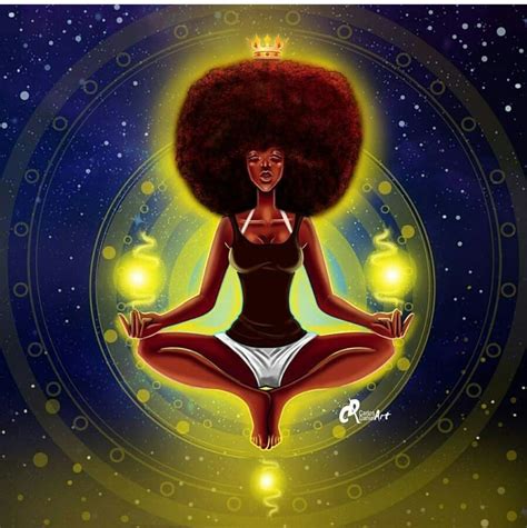 Pin By Imani Mcclarty On Beautiful Black Art Black Girl Magic Art Black Girl Art Afro Art