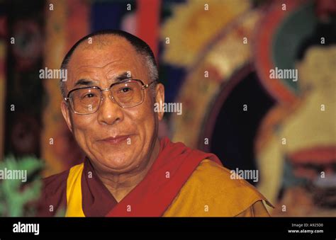 Buddhist Spiritual Leader Dalai Lama High Resolution Stock Photography