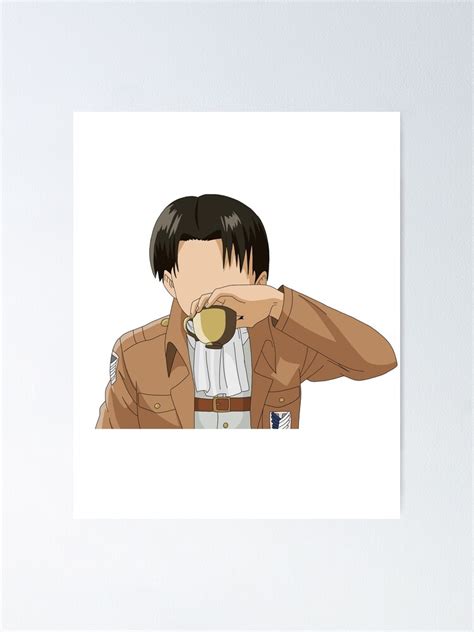 Levi Cup Hold Poster For Sale By Malice7222 Redbubble