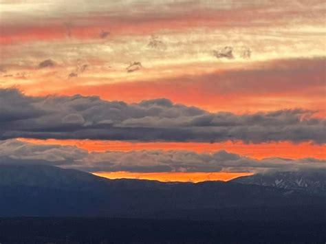 Monday Morning Sunrise Paints Los Alamos Sky Los Alamos Reporter