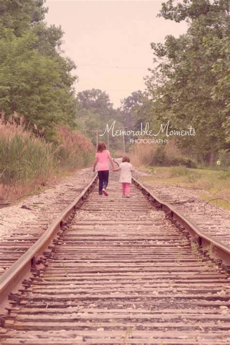 Sisters Photography Railroad Tracks Sisters