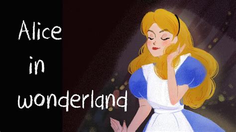 Alice In Wonderland Speedpaint Youtube