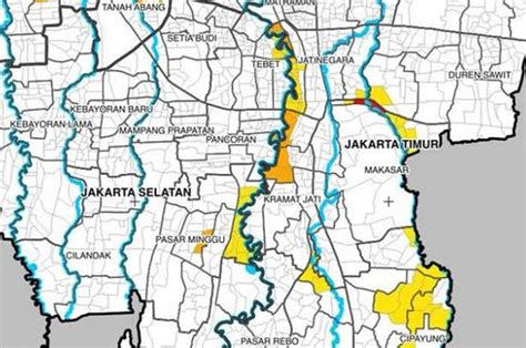 Peta Digital Banjir Jakarta Hari Ini National Geographic