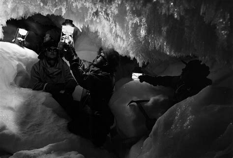 Antarctic Photo Library Photo Details 1962nov24 Ice Cave Usnavy