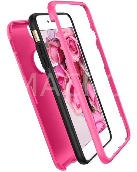 case hybrid hard heavy duty shockproof rubber cover 3 in 1 for iphone 6 8 7 plus ebay