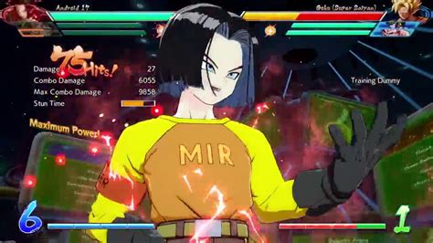 Dbfz Android 17brolyvegeta Double Blitz Charge Tod Youtube