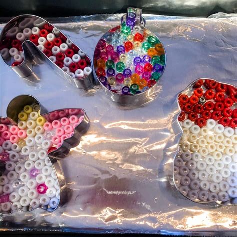 Easy To Make Melted Bead Christmas Ornaments New England Momma