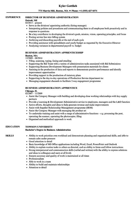Fresh graduates often worry about finding a job due to their lack of work experience. Resume Samples For Business Administration - Business ...