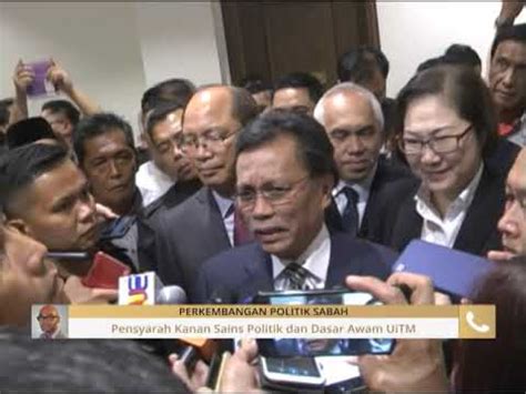 Ikuti perkembangan terkini sidang media oleh datuk seri mohd shafie apdal. Perkembangan politik Sabah - YouTube