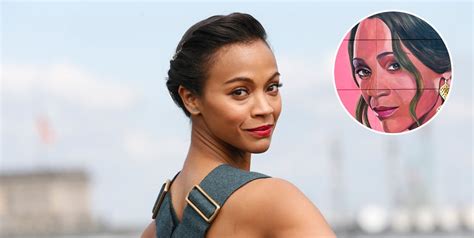 Zoë Saldana Gets Surprised By A Mural Of Her Likeness In The Dominican