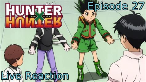 Reactioncommentary Hunter X Hunter 2011 Episode 27 Youtube