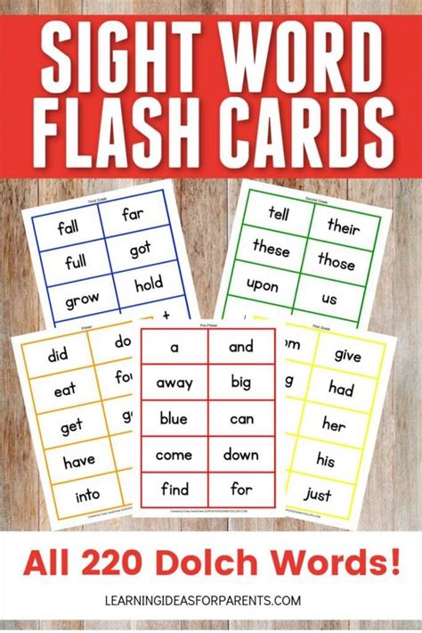2nd Grade Sight Words Flashcards 1 15 Best Images Of 2nd Grade Sight