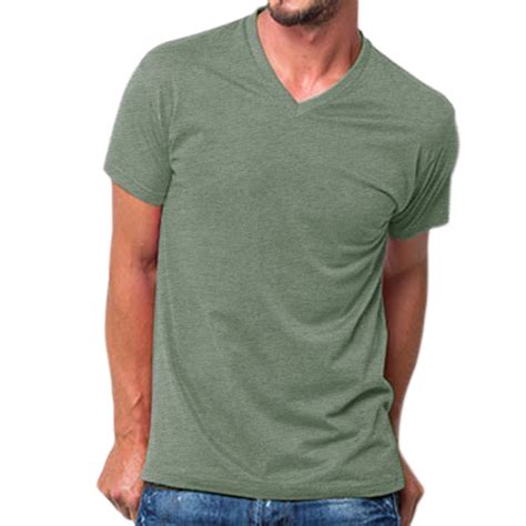 Basico Basico Mens 100 Cotton V Neck Short Sleeve Urban T Shirts