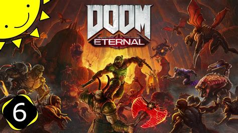 Lets Play Doom Eternal Part 6 Whiplash Blind Gameplay Walkthrough Youtube