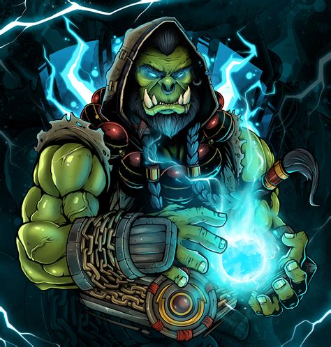 Warcraft. Illidan Stormrage x Thrall (Индивид) on Behance