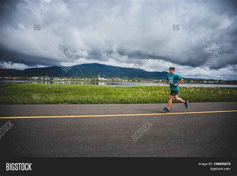 Lonely Man Leading Image And Photo Free Trial Bigstock