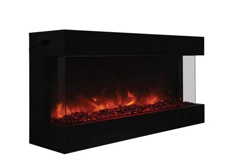 Amantii Tru View Xl Extra Tall 3 Sided Electric Fireplace 50 Inch