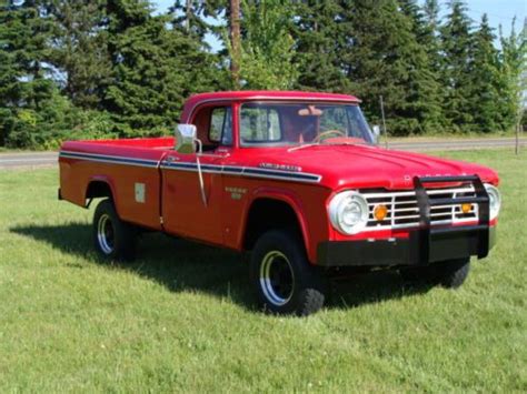 Buy Used 1966 Dodge Power Wagon 4x4 4speed Sweptline In Salem Oregon