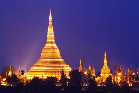 Shwedagon Pagoda Myanmar Hd Background Wallpaper 88741 Baltana