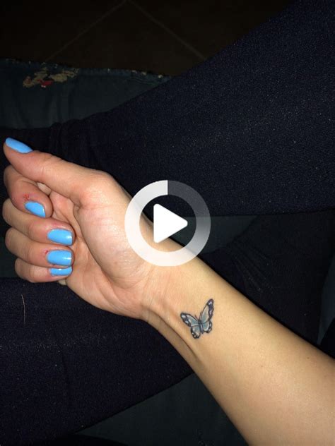Https://wstravely.com/tattoo/easy Wrist Blue Tattoo Designs