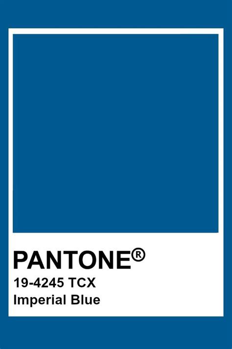 Pantone Imperial Blue Pantone Colour Palettes Pantone Palette