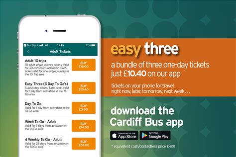 Make an app for android and ios without writing a single line of code. Mobile tickets - Cardiff Bus