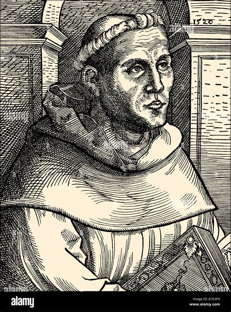Martin Luther As A Monk 1483 1546 Theologian And Reformer Martin