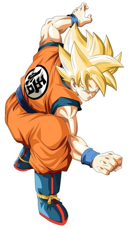 La Clásica Pose De Pelea De Goku Personajes De Dragon Ball Dragon