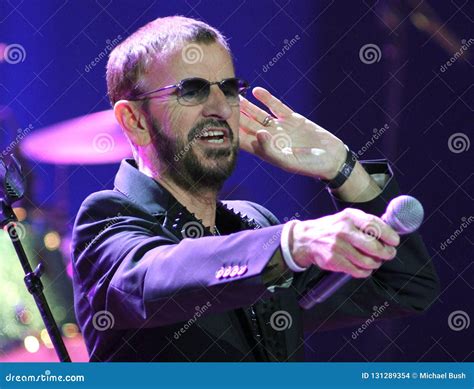 Ringo Starr Performs In Concert Editorial Stock Image Image Of Starr