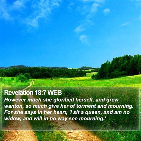 Revelation 187 Web However Much She Glorified Herself And Grew