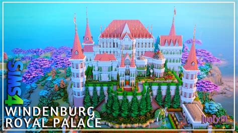 Sims 4 Windenburg Royal Palace Cc Sims 4 Speed Build 🌈 Ivorym 🌈