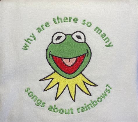 Kermit The Frog T Shirt Custom Muppets Rainbow Connection Sweatshirt