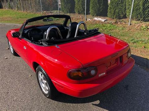 Mazda Miata Conv Red M Edtion A C Original Miles Classic Mazda Mx Miata