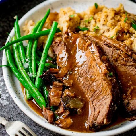 How Long To Cook 1kg Roast Beef Slow Cooker Roast Beef Nicky S Kitchen Sanctuary Cook Larger