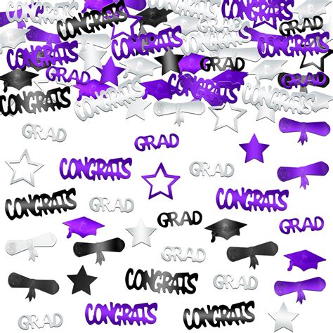Buy Graduation Confetti 2022 Pack Of 1000 Grad Confetti 2022 Silver