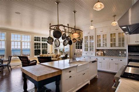 35 Kitchens with Hanging Pot Racks (PICTURES)