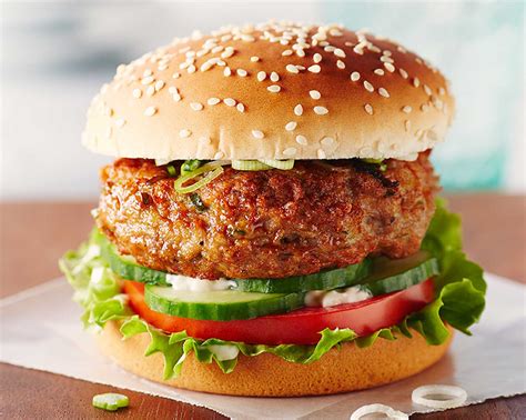 Chicken Burger Recipe How To Make Chicken Burger Sun Sky View
