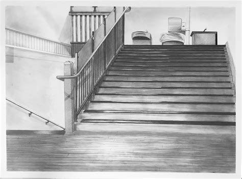 Artstation Staircase Perspective Study
