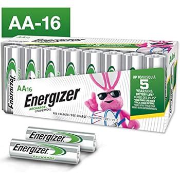 Amazon Energizer AA Rechargeable Batteries NiMH 2300 MAh 1 2V NH15