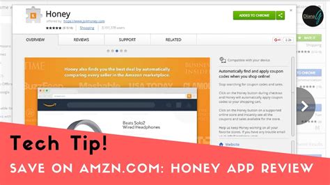 In this review, we will cover what the honey app is it tells you where on the web you can find the best price. Honey Chrome App Quick Review-How it Works with Amazon.com ...