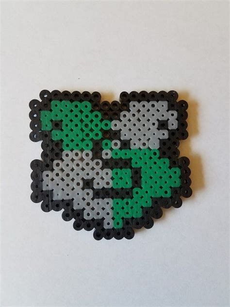 A Handcrafted Perler Based On The Harry Potter Franchise The