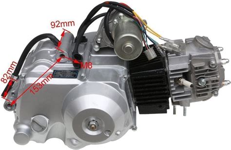 Wphmoto 125cc Engine 4 Stroke Motor Semi Auto For Atv Four Wheelers