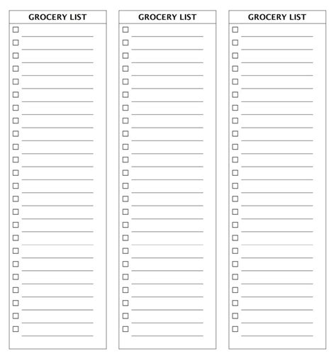 There are two versions to choose from. Grocery List Spreadsheet throughout 28 Free Printable ...