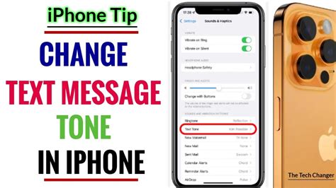 How To Change Text Message Tone On Iphone Ios 17 Customize The Text