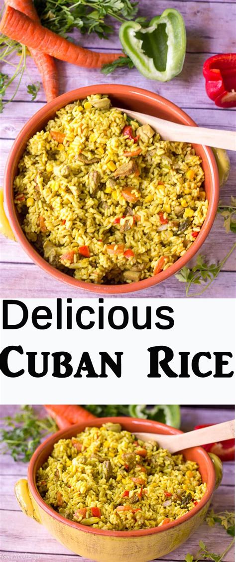 In this case it is used with roasted pork, and goes beautifully with plantains and the famous cuban black beans. One Pot Cuban Yellow Rice (with Chicken and Sausage ...