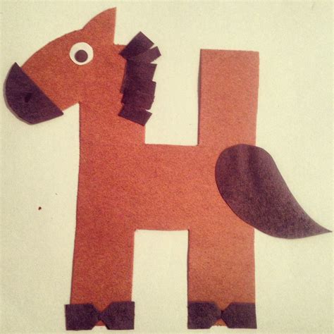 H For Horse Craft Craft Kcg